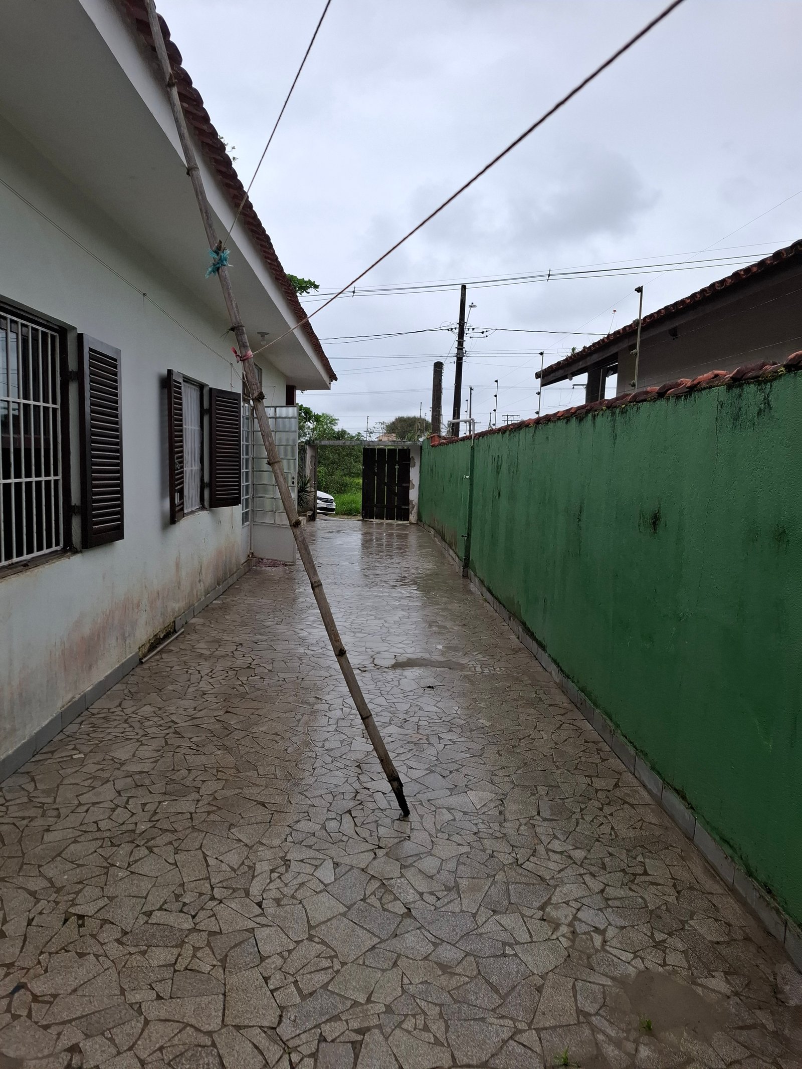 Lavanderia com máquina